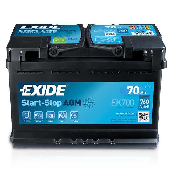 EXIDE EK700 AGM